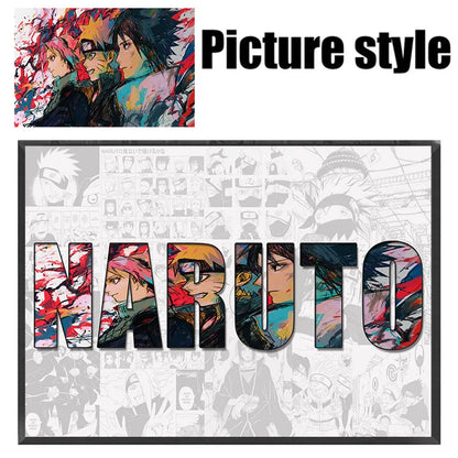 Anime Kakashi & Itachi Canvas Poster