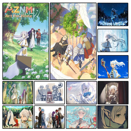 The Journey's End Collection: High-Definition Frieren Canvas Art