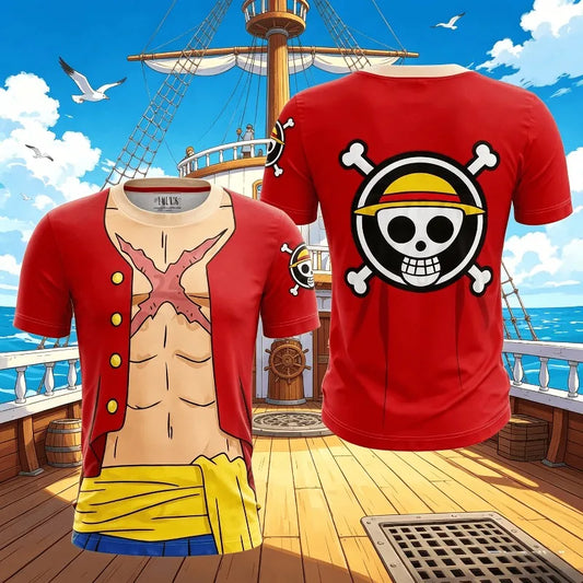 Luffy Cosplay T-Shirt – One Piece