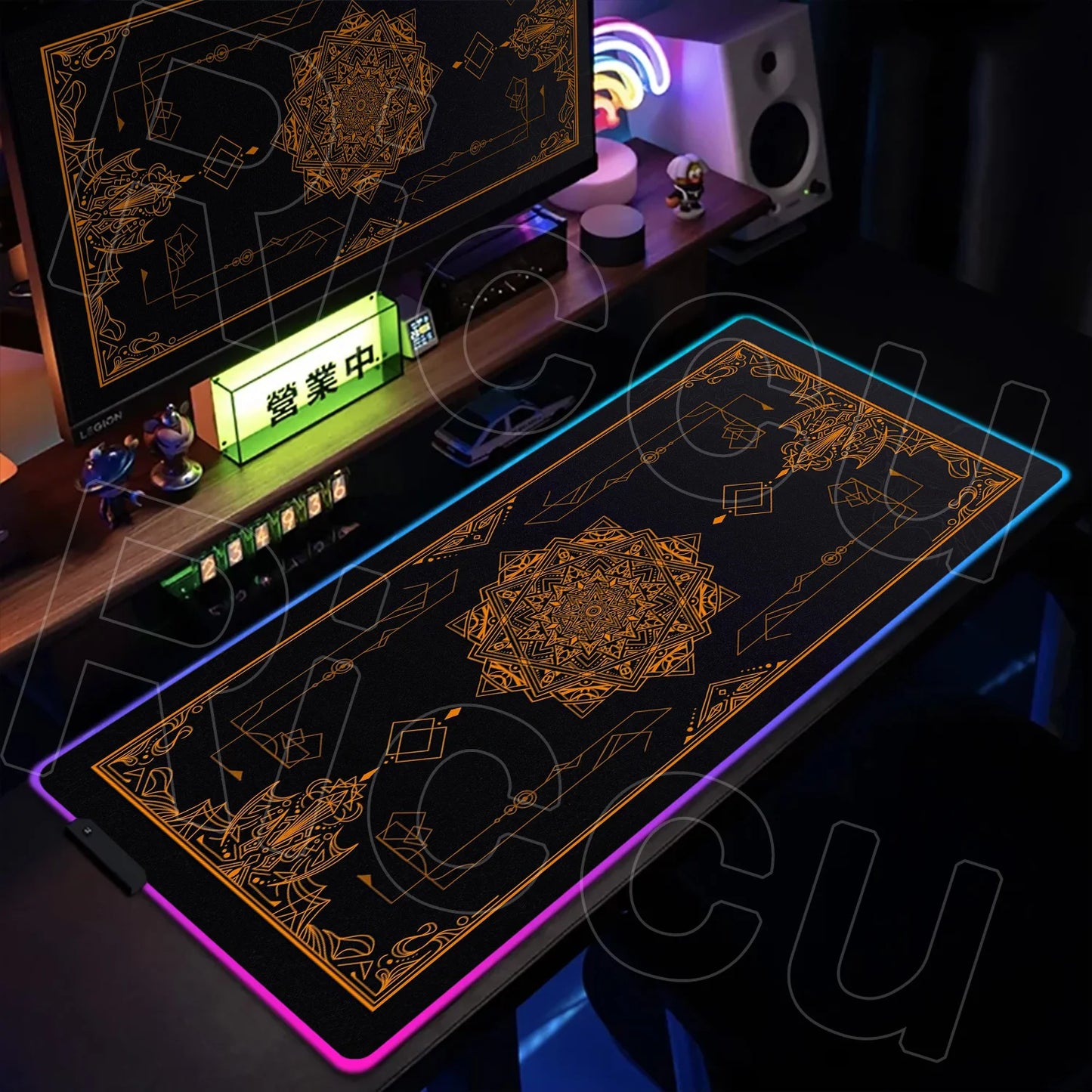 RGB XXL LED Gaming Mouse Pad – Multi-Color Desk Mat