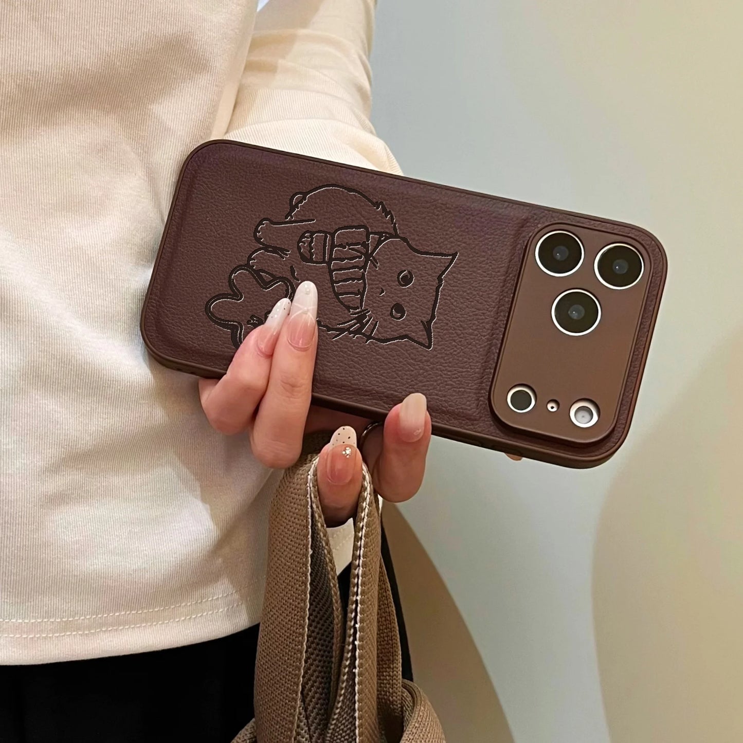 The Engraved Portrait: Custom Line Art Case