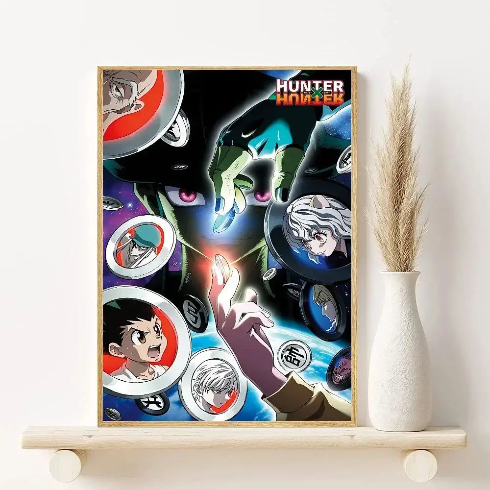 The Hunter’s Legacy Collection: Aesthetic Hunter x Hunter Canvas Art