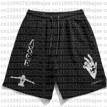 One Piece Anime Printed Shorts – Luffy & Zoro Summer Loose Pants