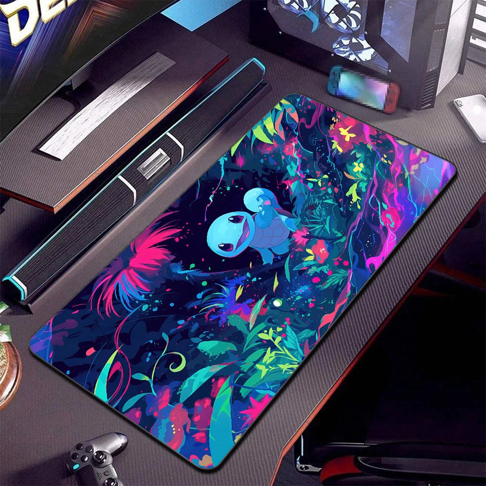 Anime Art Gaming Mouse Pad – Non-Slip, Waterproof Desk Mat