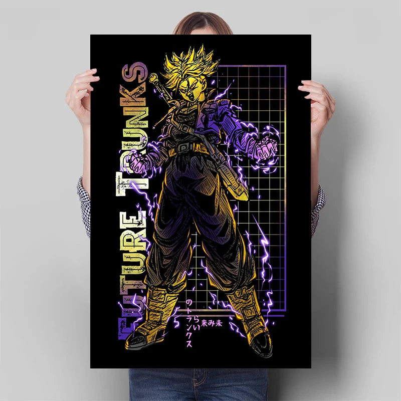 Dragon Ball Z Anime Poster – Canvas Wall Art