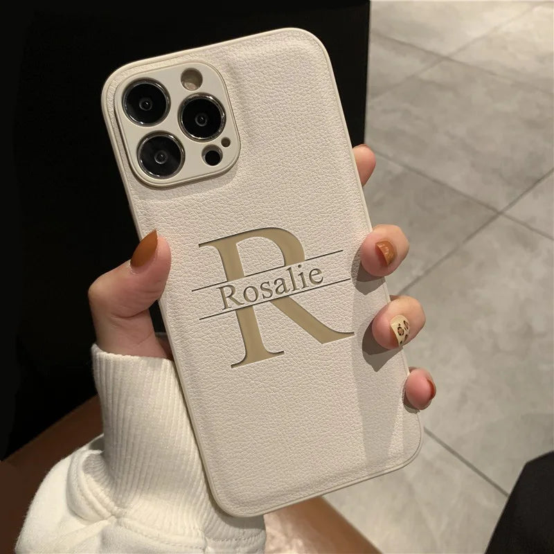 The Monogram Series: Custom Big Letter Laser-Engraved Case