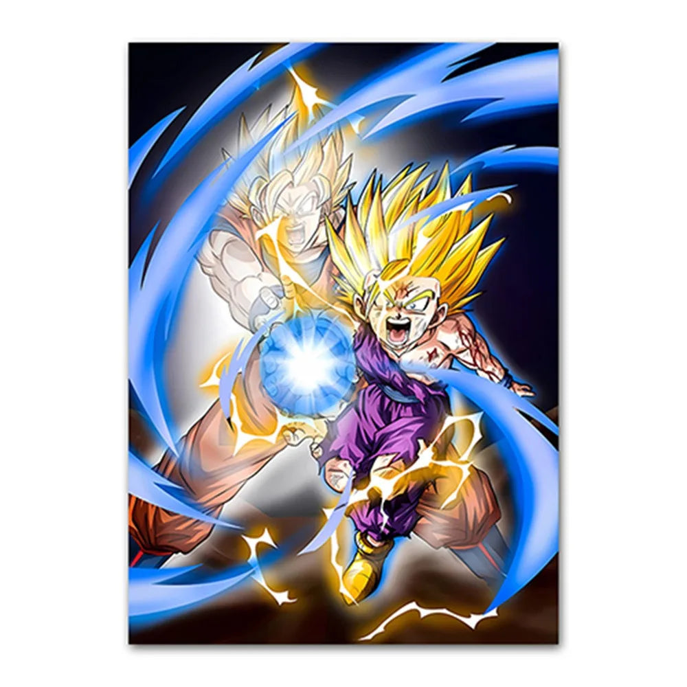 Dragon Ball All Characters Canvas Poster
