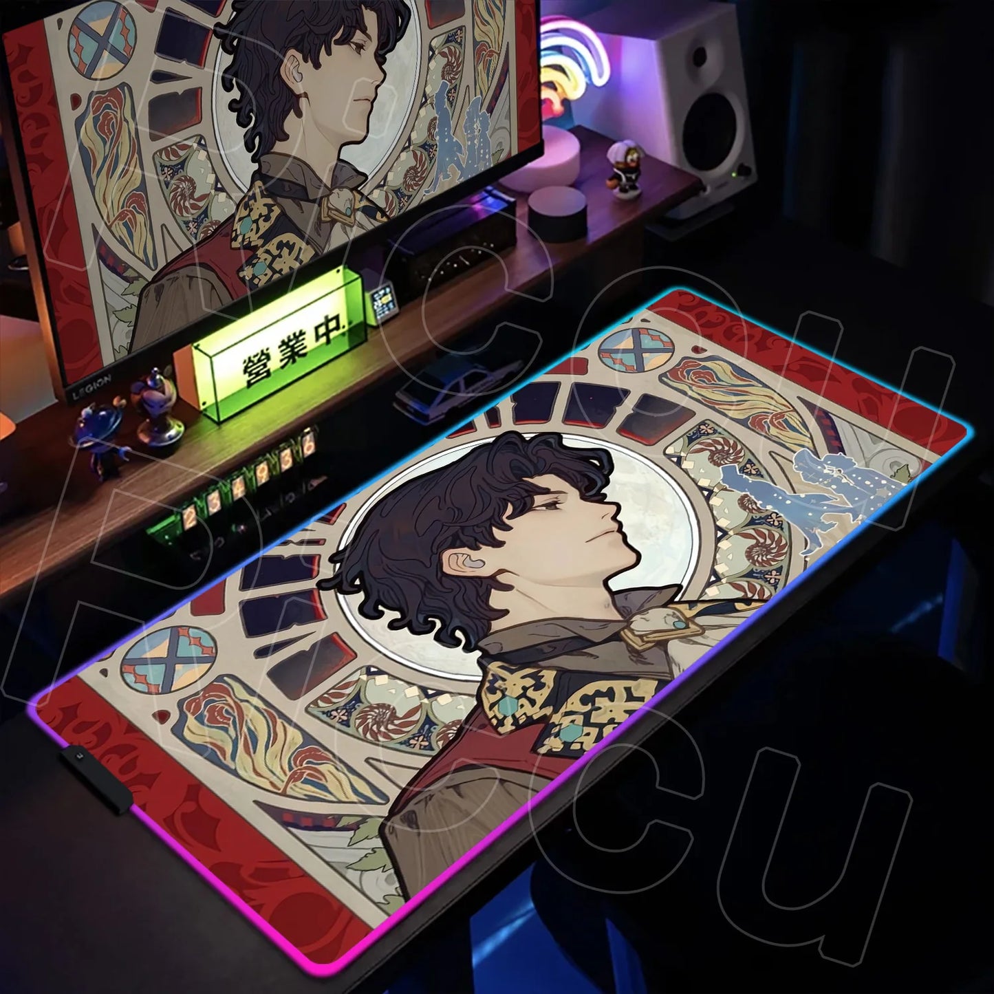 RGB XXL LED Gaming Mouse Pad – Multi-Color Desk Mat