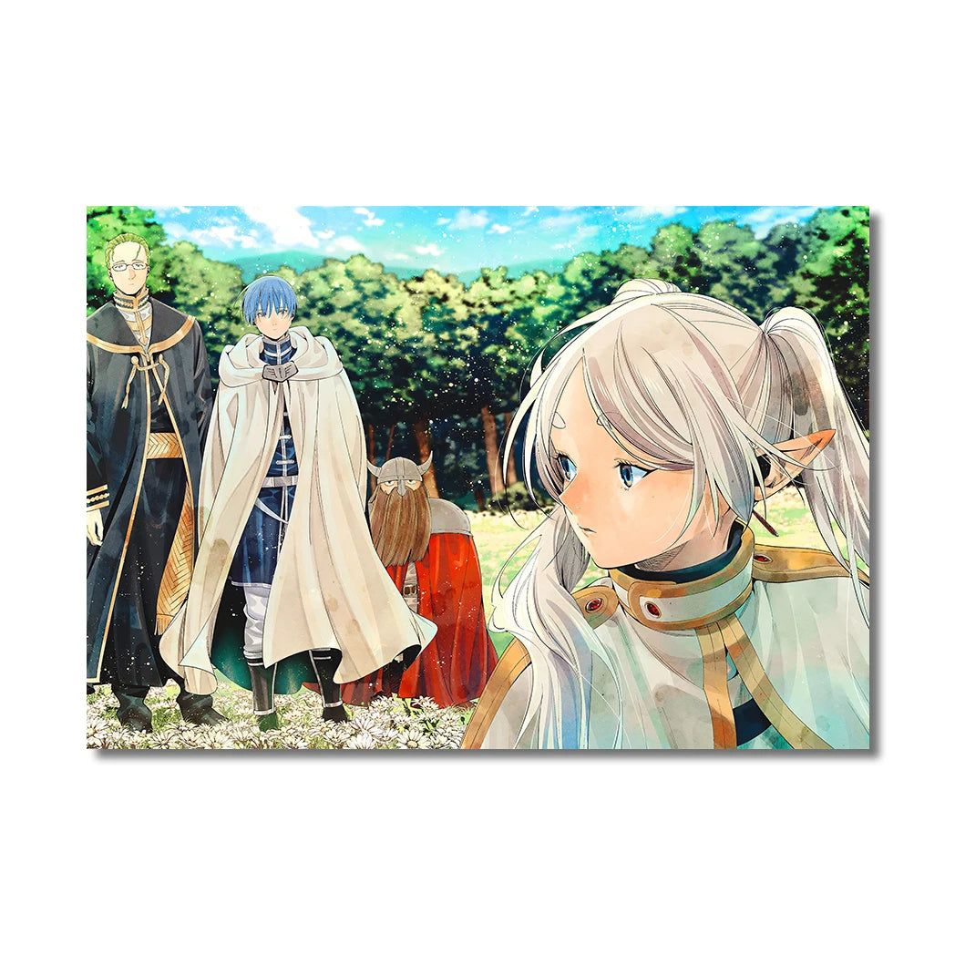 The Journey's End Collection: High-Definition Frieren Canvas Art