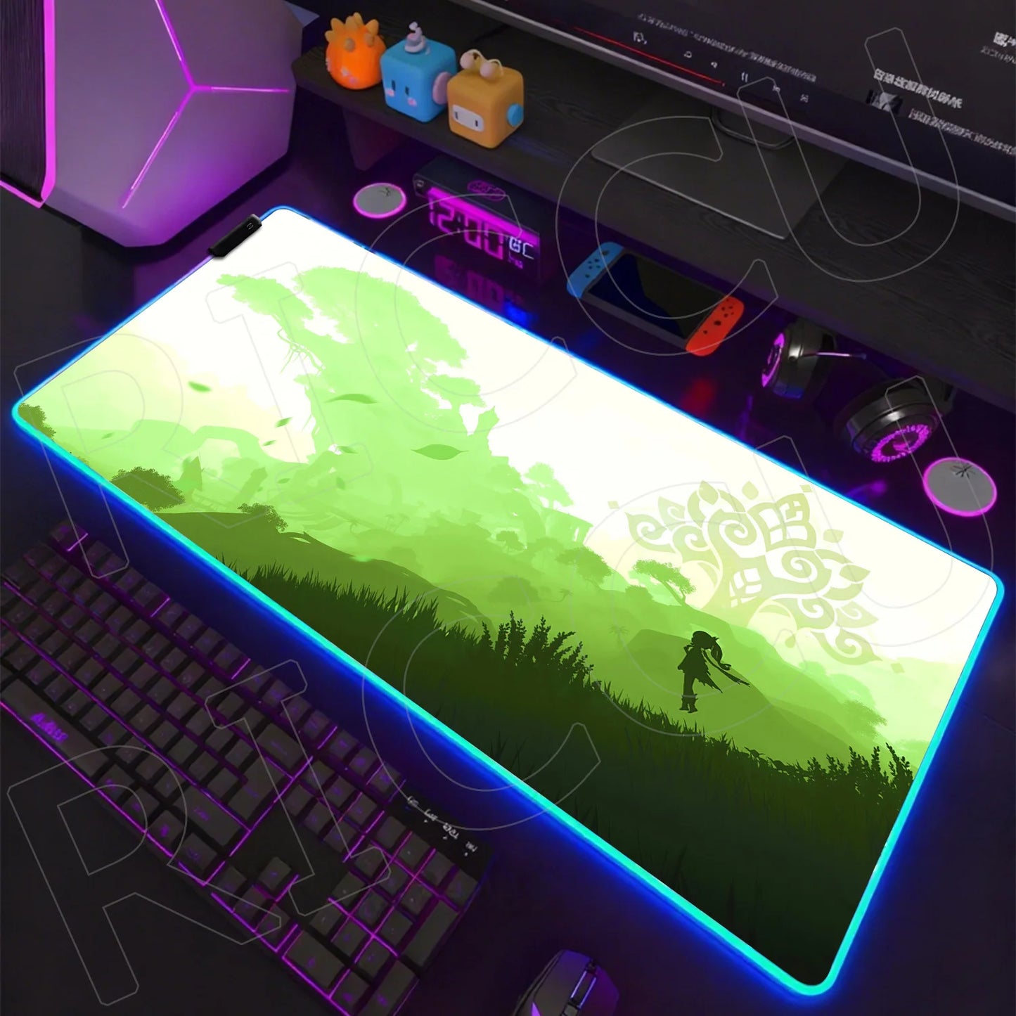 RGB LED Gaming Mouse Pad – XXL Desk Mat