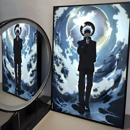 The Sorcerer's Collection: High-Definition Gojo Satoru Canvas Art