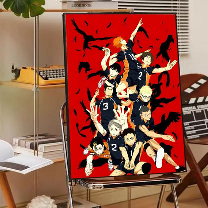 The Collector's Series: High-Definition Haikyuu Canvas Art
