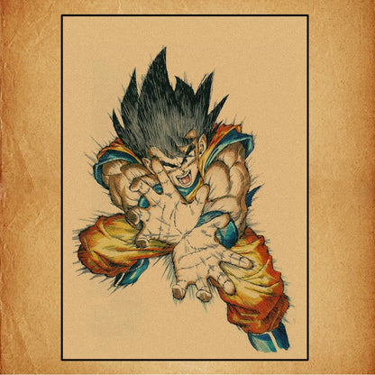Dragon Ball Canvas Wall Art Poster