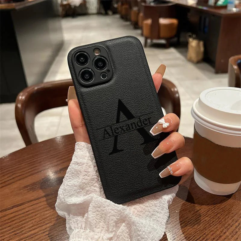 The Monogram Series: Custom Big Letter Laser-Engraved Case