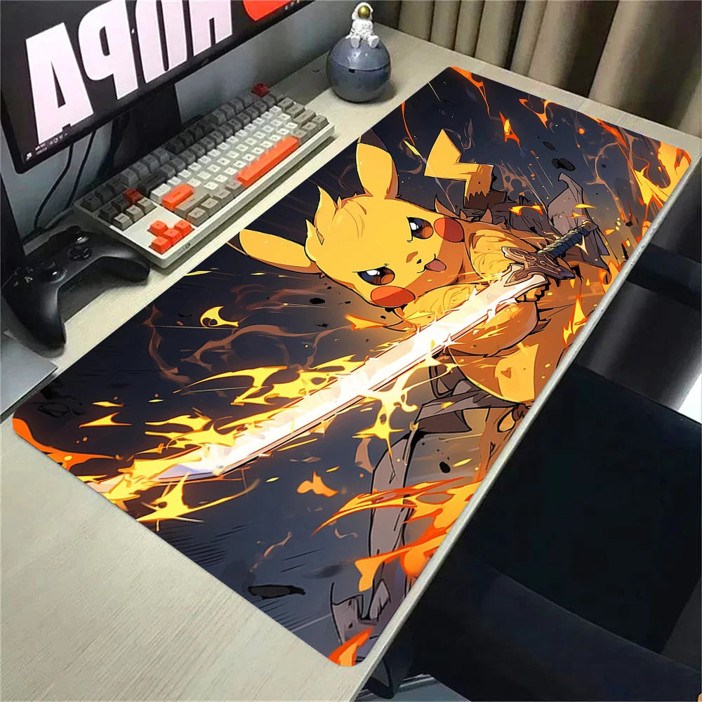 Pikachu Gaming Mouse Pad – Large Non-Slip Rubber Desk Mat