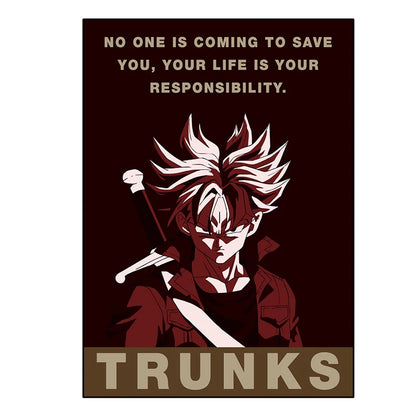 Dragon Ball Z Anime Posters – Goku, Vegeta, Broly & More