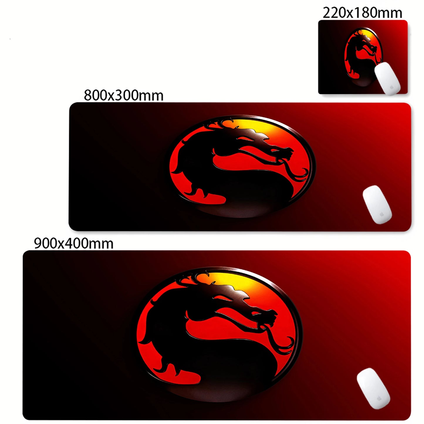 Anime Gaming Mouse Pad – Extended Non-Slip Desk Mat