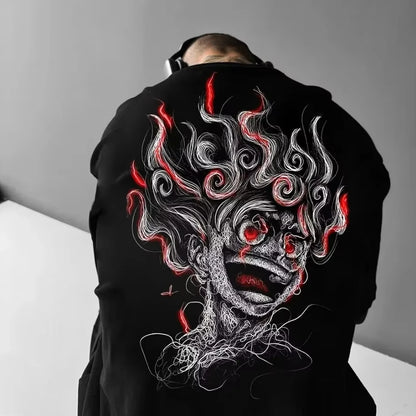 One Piece Ace Anime Graphic T-Shirt