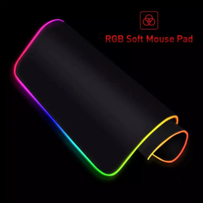 AOT Edition: XXL RGB Extended Gaming Desk Mat with Custom LED Lighting