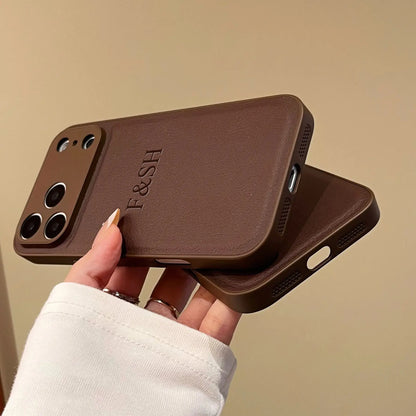 The Heritage Series: Custom Hot Stamped Leather Case
