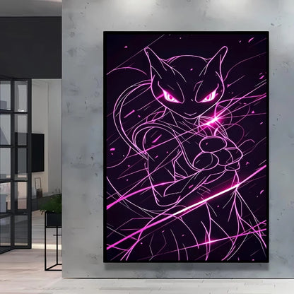 Pokémon Anime Canvas Wall Art Poster