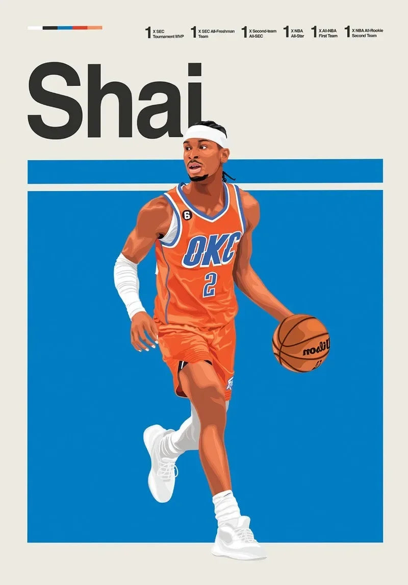 The Champion's Legacy: Premium Basketball Canvas Art