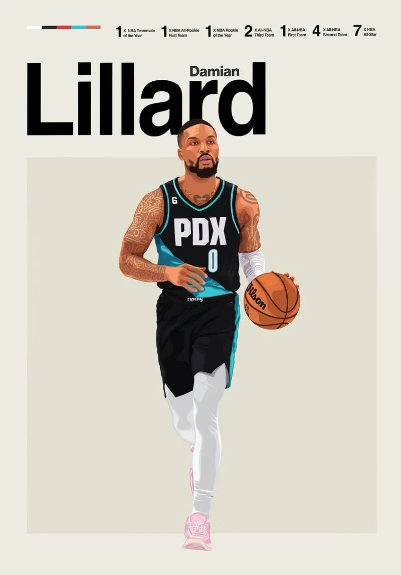 The Champion's Legacy: Premium Basketball Canvas Art