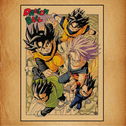 Dragon Ball Canvas Wall Art Poster