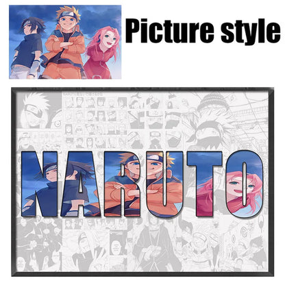 Anime Kakashi & Itachi Canvas Poster