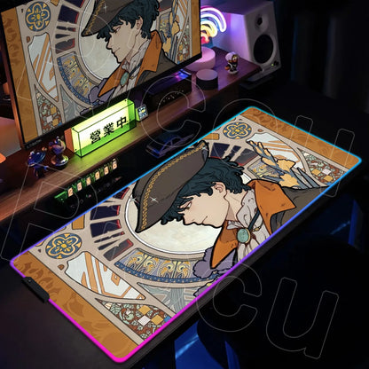 RGB XXL LED Gaming Mouse Pad – Multi-Color Desk Mat