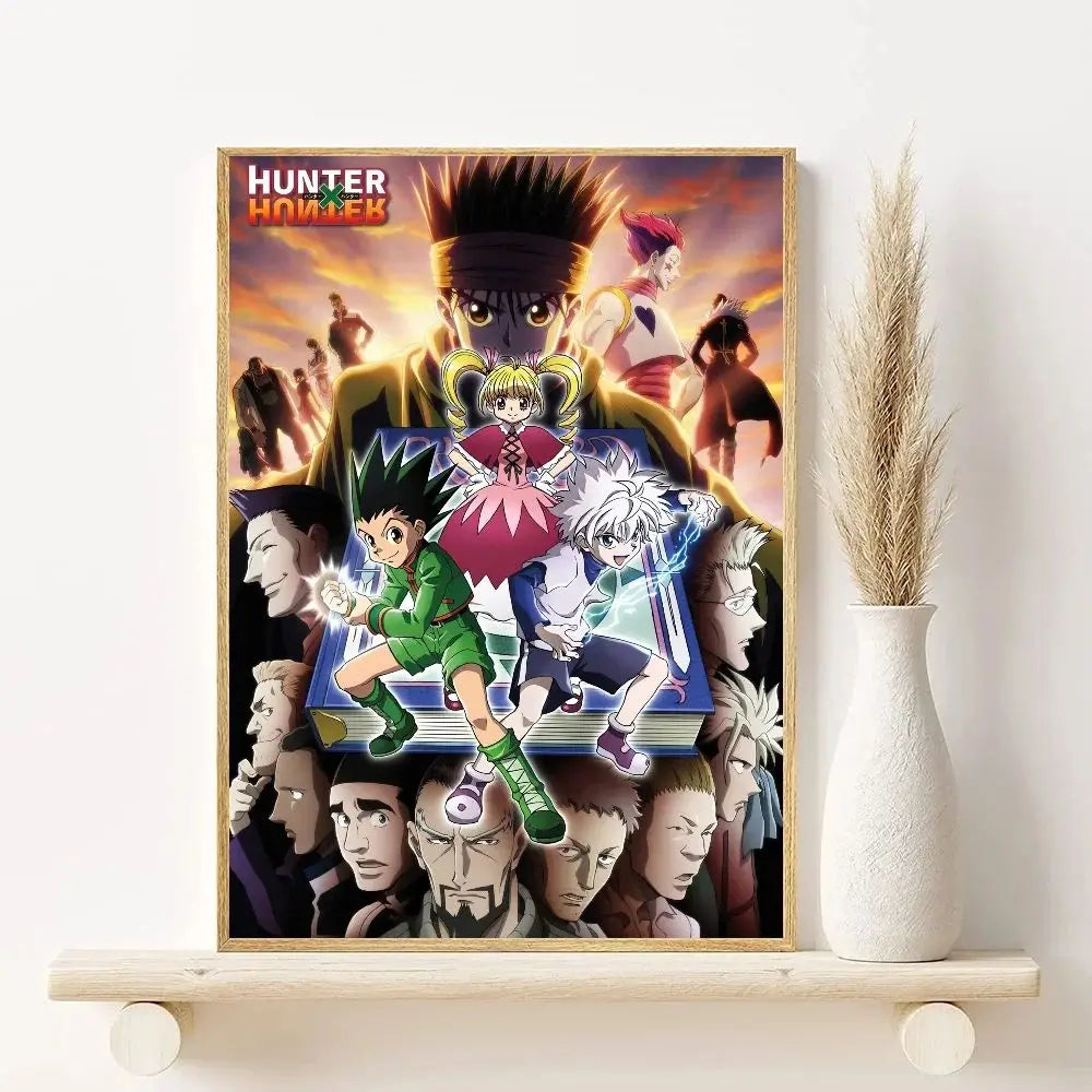 The Hunter’s Legacy Collection: Aesthetic Hunter x Hunter Canvas Art