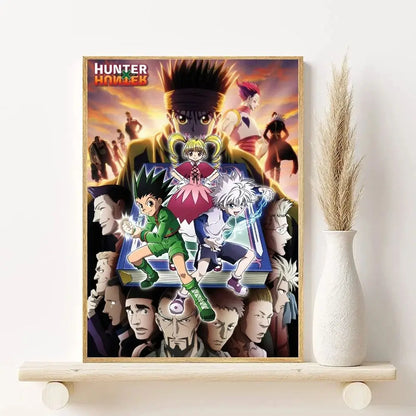The Hunter’s Legacy Collection: Aesthetic Hunter x Hunter Canvas Art