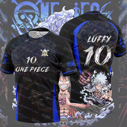 One Piece Luffy Anime Cosplay Jersey