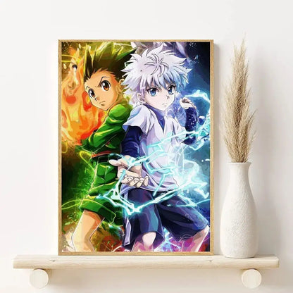 The Hunter’s Legacy Collection: Aesthetic Hunter x Hunter Canvas Art