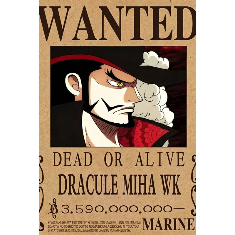 One Piece Anime Canvas Poster – Luffy & Zoro Wall Art