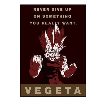 Dragon Ball Z Anime Posters – Goku, Vegeta, Broly & More