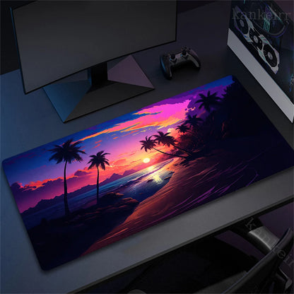 Landscape Mountain Sunset XXL Gaming Mouse Pad