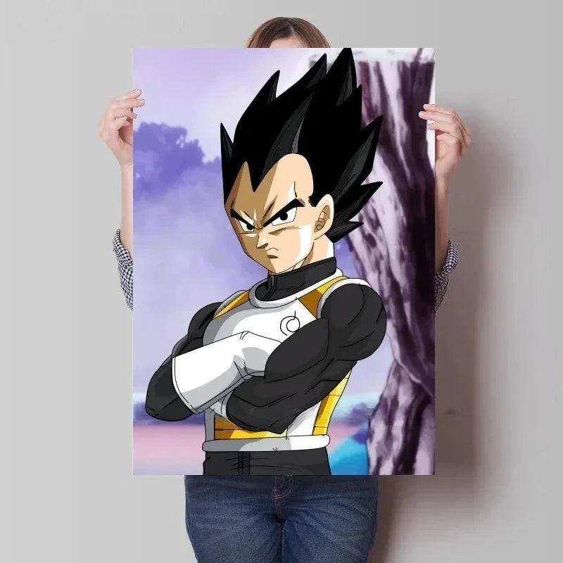 Dragon Ball Anime Poster – Super Saiyan Wall Art