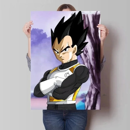 Dragon Ball Anime Poster – Super Saiyan Wall Art