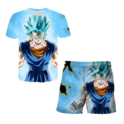 Dragon Ball Goku Cosplay T-Shirt & Shorts Set