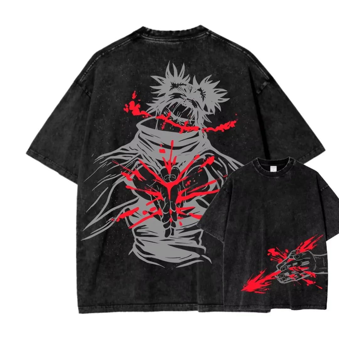 Choso Jujutsu Kaisen Washed Graphic Tee