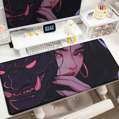 The Oni Ronin Collection: Premium Extra-Large Samurai Anime Gaming Desk Mat