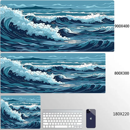 Great Wave Art XXL Gaming Mouse Pad