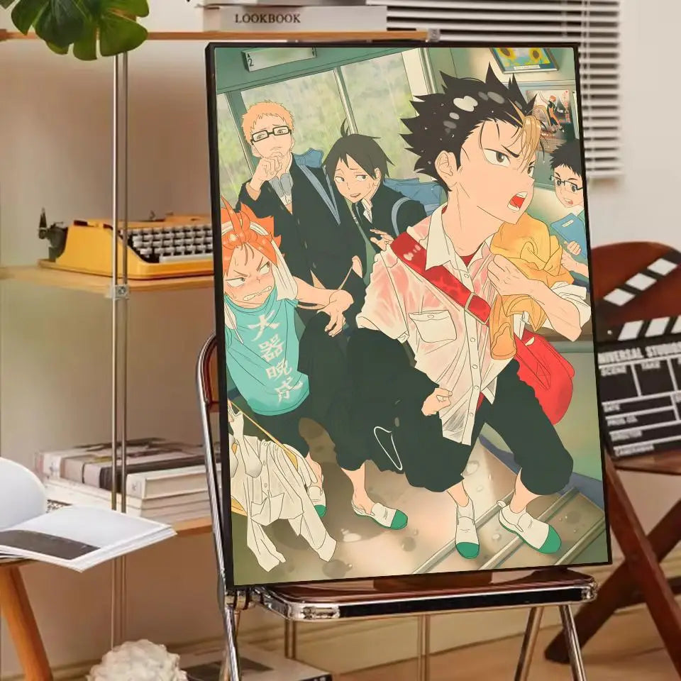 The Collector's Series: High-Definition Haikyuu Canvas Art