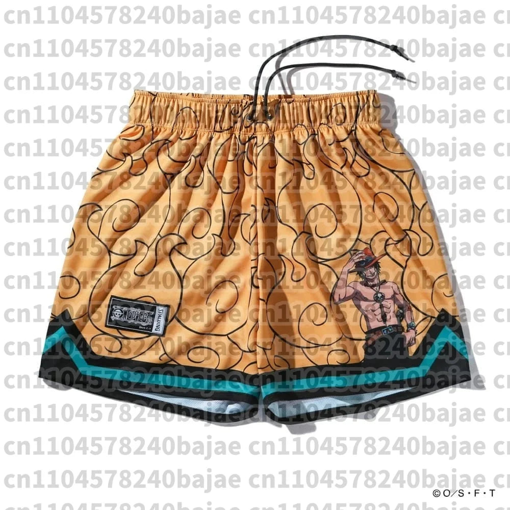 One Piece Luffy Gear 5 Beach Shorts