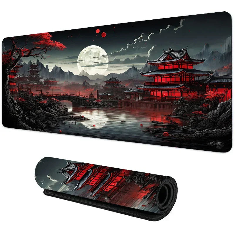 Night Moonlight Gaming Mouse Pad – Multi-Style XXL Desk Mat