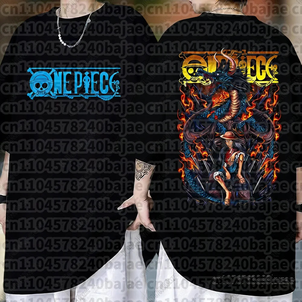 One Piece Anime T-Shirt – Luffy Graphic Tee