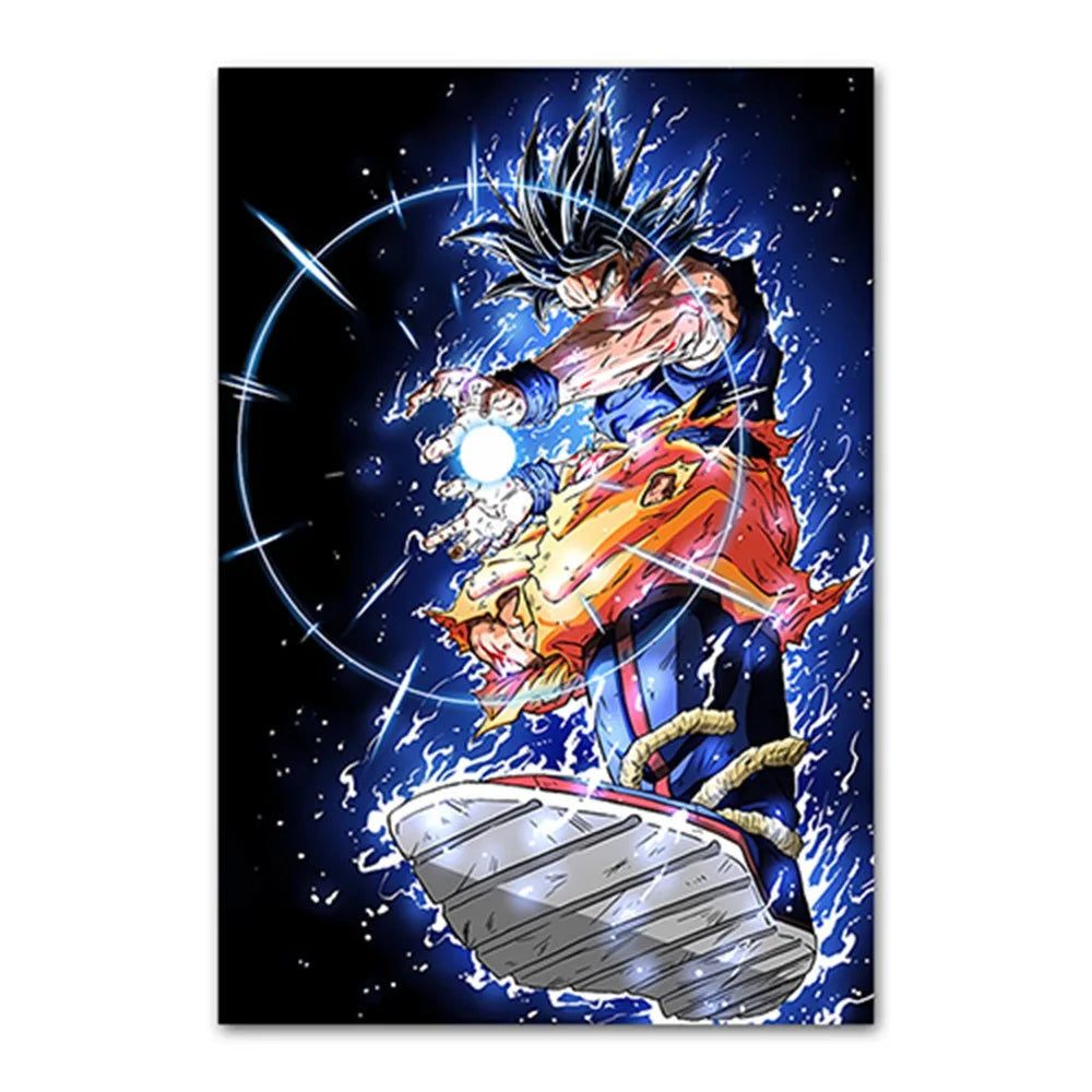 Dragon Ball All Characters Canvas Poster