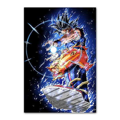 Dragon Ball All Characters Canvas Poster