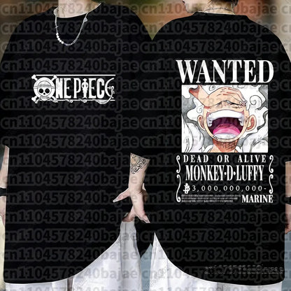 One Piece Anime T-Shirt – Luffy Graphic Tee